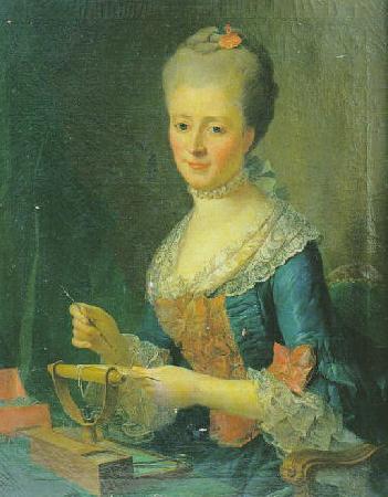 johann melchior wyrsch Portrait of Madame Marie Joseph Francoise Hursule de Boquet de Courbouson China oil painting art